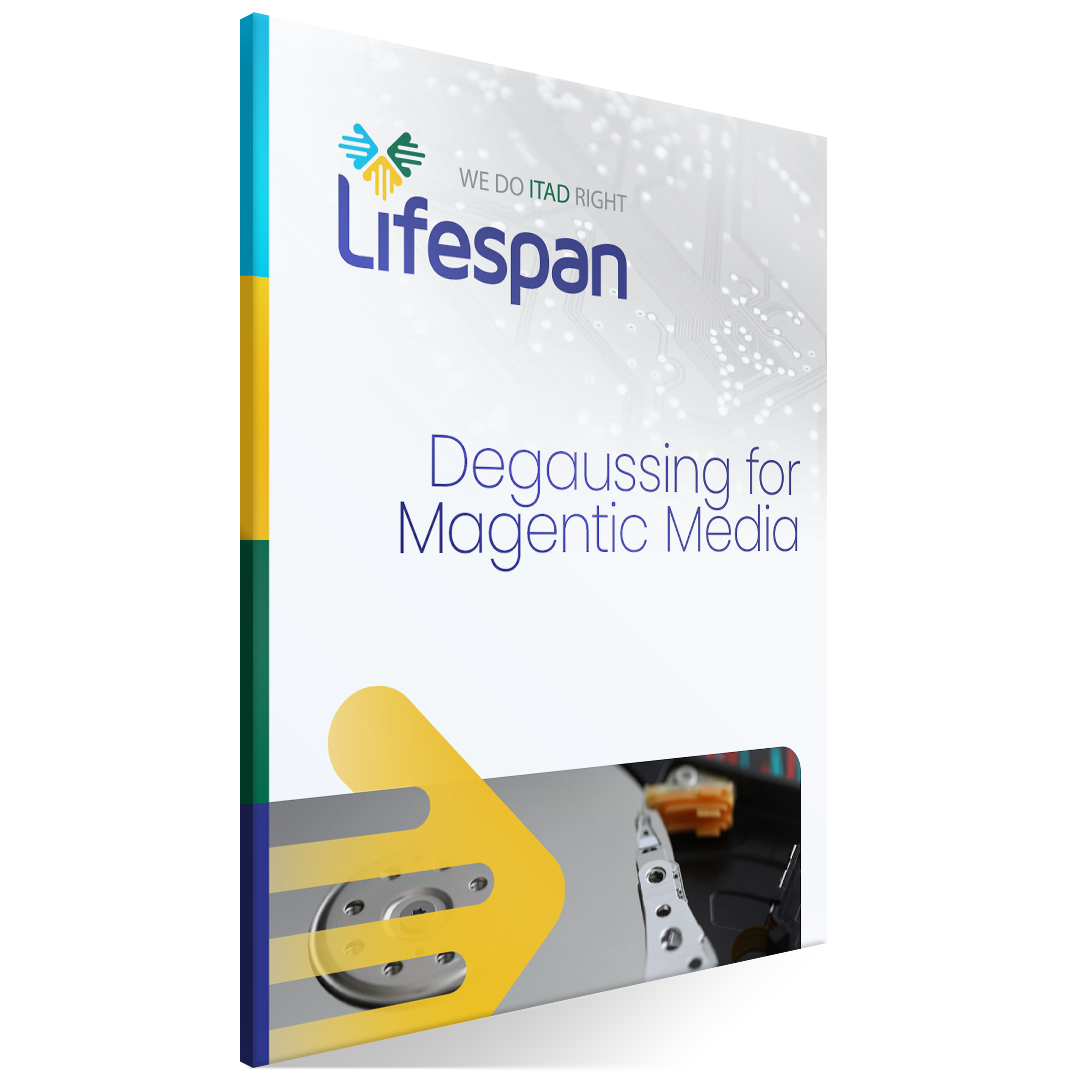 Degaussing for magnetic media